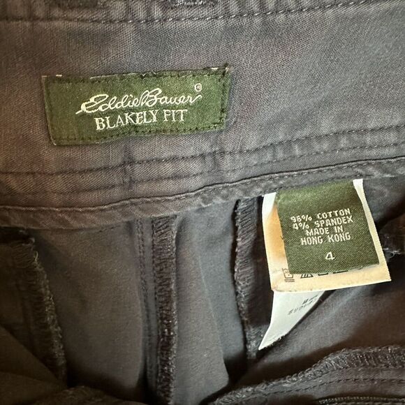 Eddie Bauer Blakely Fit Straight Leg Pant Size 4 Gray - Picture 3 of 5